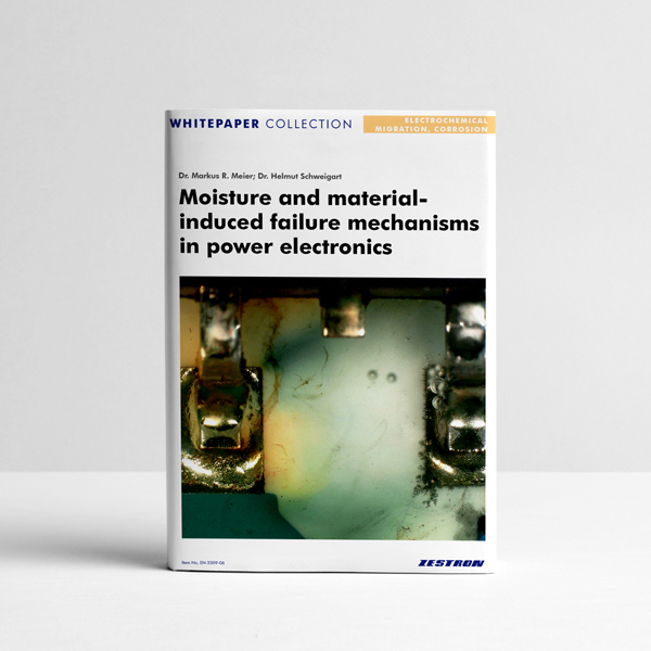 Moisture and material-induced failure mechanisms in power electronics